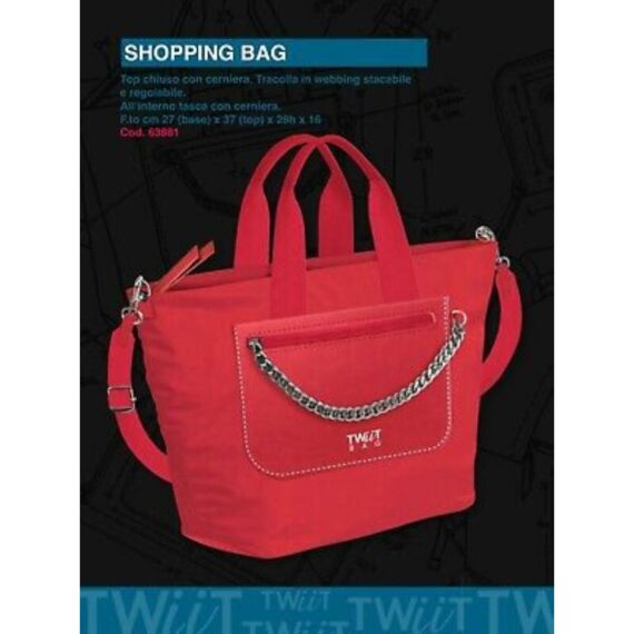 Borsa Twiit Bag Fashion Rossa