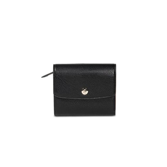 campo marzio - small flap wallet black