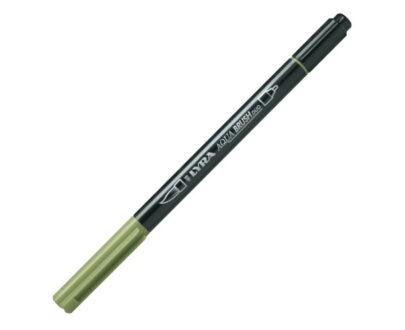 Pennarello a 2 punte Aqua Brush duo verde di cromo Lyra- Art. No. L6520068