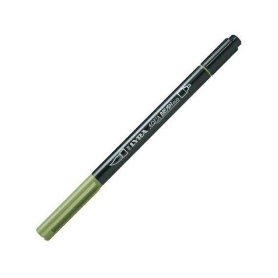 Pennarello a 2 punte Aqua Brush duo verde di cromo Lyra- Art. No. L6520068