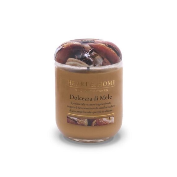 Candela Ecosostenibile Heart & Home - 115g dolcezza di mele