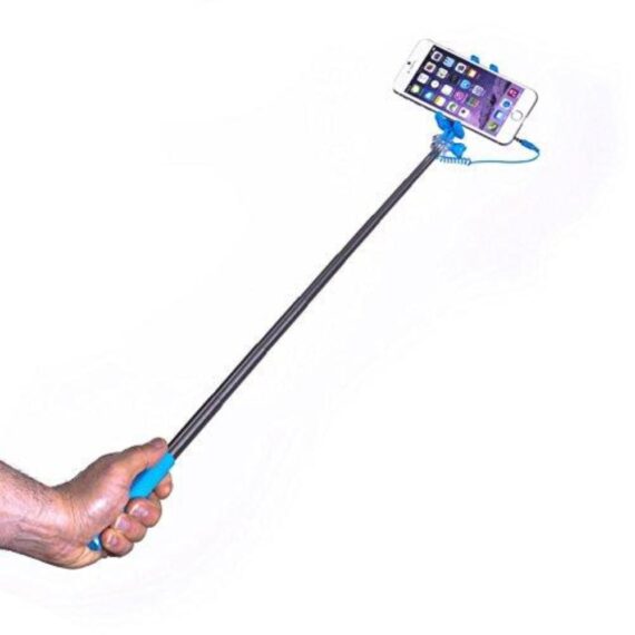 Universal Selfie Stick - Azzurro