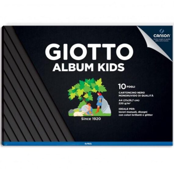 Album Giotto Kids - Carta Nera