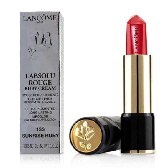 Lancome - L'absolu rouge ultra-pigmented long lasting lipcolor 133 sunrise ruby