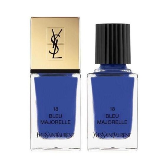 Lancome - La laque couture nail lacquer 18 bleu majorelle