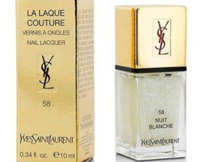 Lancome - La laque couture nail lacquer 58 nuit blanche