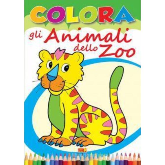 COLORA GLI ANIMALI DELLO ZOO