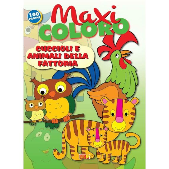 MAXI COLOR - CUCCIOLI E ANIMALI DELLA FATTORIA