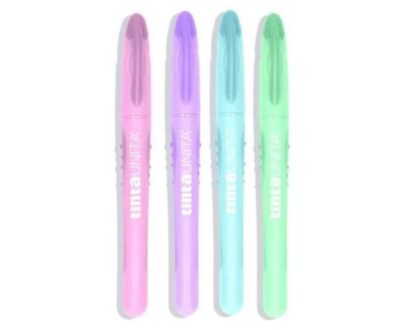 Evidenziatore SLIM Tinta Unita Pastel Color - Celeste