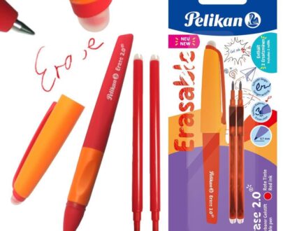 PENNA CANCELLABILE PELIKAN - ROSSO