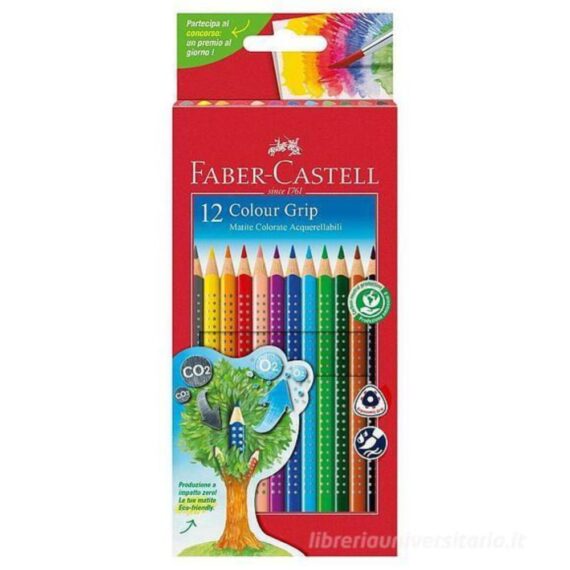 Faber Castel Matite Acquerellabili 12PZ