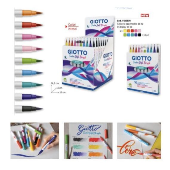 GIOTTO TURBO SOFT BRUSH