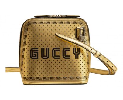 Tracolla Gucci - Oro/Nero