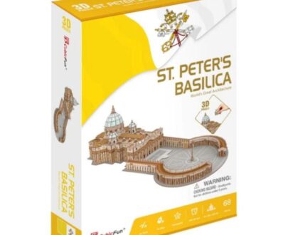 Architetture 3D Basilica di San Pietro 41x20x13cm