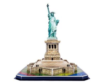 Architetture 3D Statua della Libertà 26x26x26cm