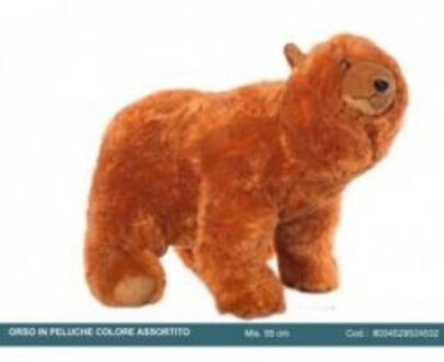 PELUCHE ORSO COL. ASS. 55CM