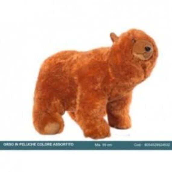 PELUCHE ORSO COL. ASS. 55CM