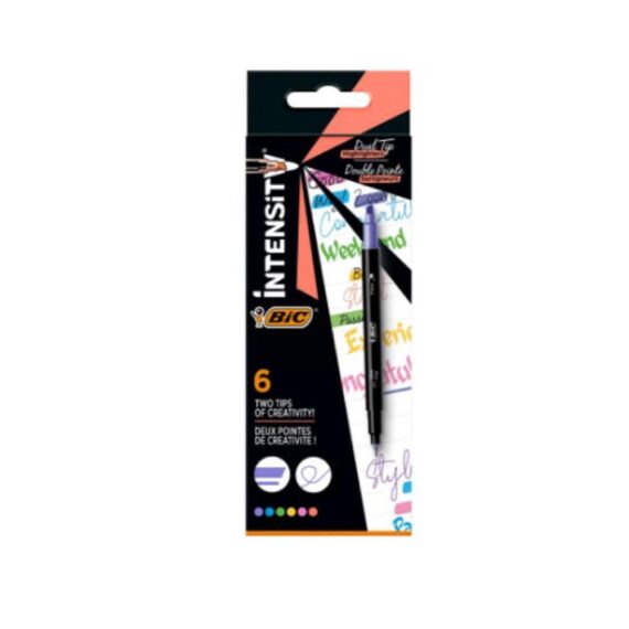 Bic Intensity Highlighters 0.4 mm 6PZ