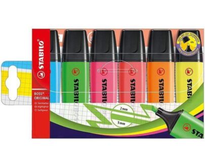 EVIDENZIATORE STABILO BOSS 70/6 BL DA 6