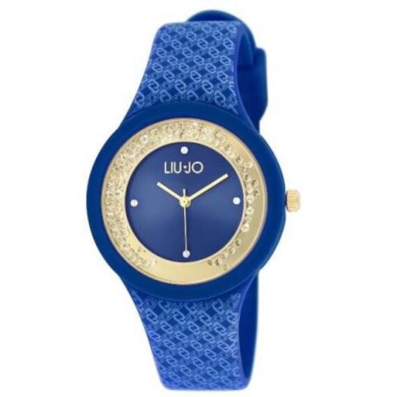 Orologio Donna Cinturino In Gomma - Blu /LJ