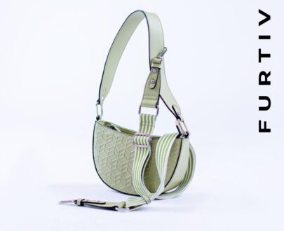 BORSA A SPALLA PICCOLA MAC ALYSTER FURTIVE - VERDE MENTA