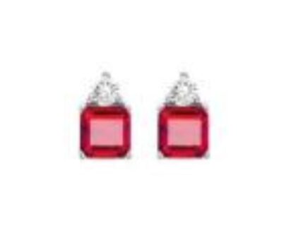 PUNTI LUCE - ARGENTO 925 - ARGENTO/ROSSO