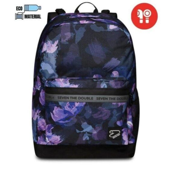 REVERSIBLE BACKPACK GRS EARPHONES WIRELESS SEVEN FLORAS