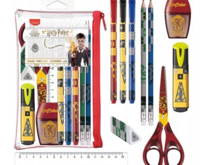 BUSTINA TRASP. HARRY POTTER CON ACCESSORI