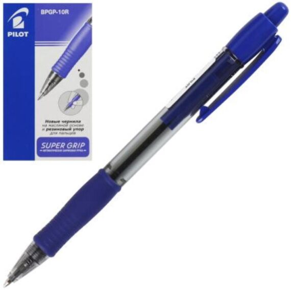 PENNA PILOT SUPER GRIP SCATTO BLU