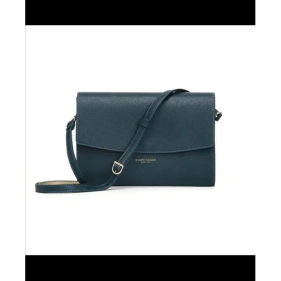 RENEE CLUTCH WITH REMOVABLE CROSSBODY STRAP PETROL GREEN