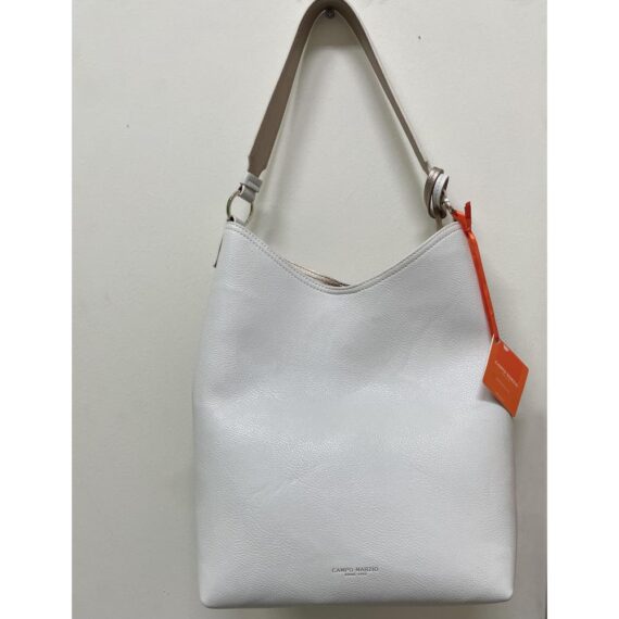 HOBO BAG OFF WHITE - CAMPO MARZIO