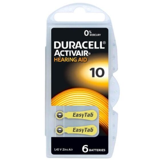 PILA DURACELL ACTIVAIR 10