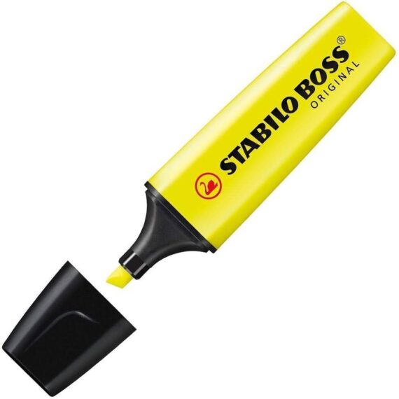 EVIDENZIATORE STABILO BOSS - GIALLO