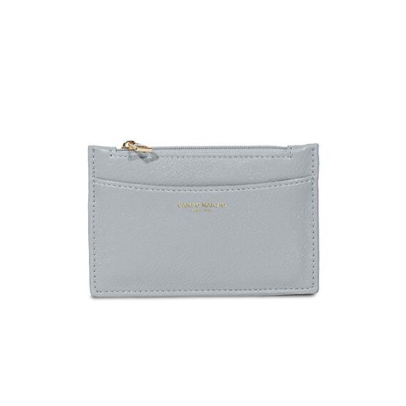 Campo Marzio - Card holder with zip matilde baby blue