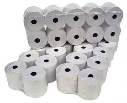 ROTOLI DI CARTA PER CALCOLATRICE 57MM - CONFEZIONE DA 10 -